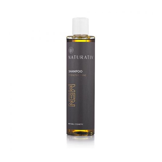 Naturativ Men Strength & Shine Shampoo szampon do włosów dla mężczyzn 250ml Naturativ   Horex.pl