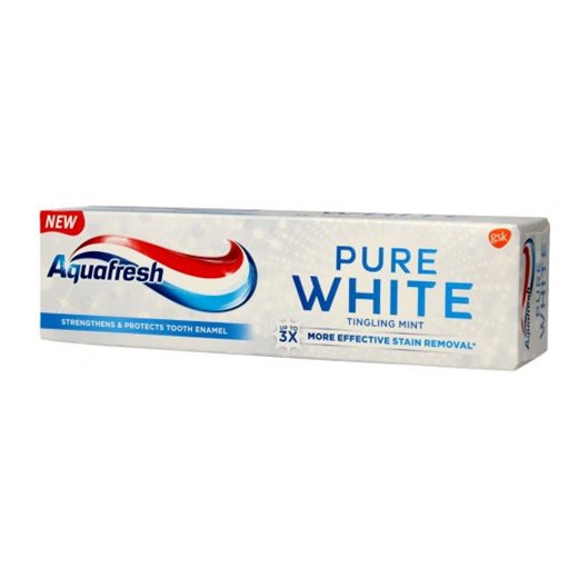 Aquafresh Pure White Pasta do zębów Tingling Mint 75 ml  Aquafresh  Horex.pl