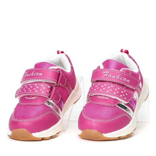 Różowe dziewczęce buty sportowe Fonni - Obuwie  Royalfashion.pl 22 