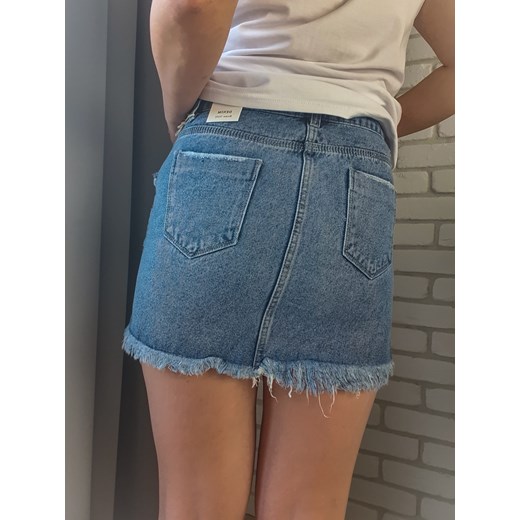 Spódnica z jeansu niebieska mini 