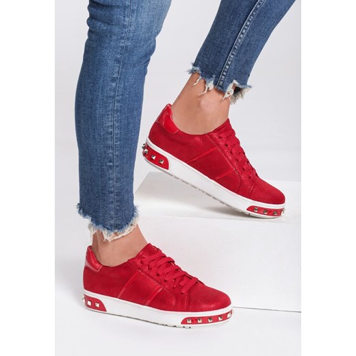 Czerwone Sneakersy Amor De Mi Vida