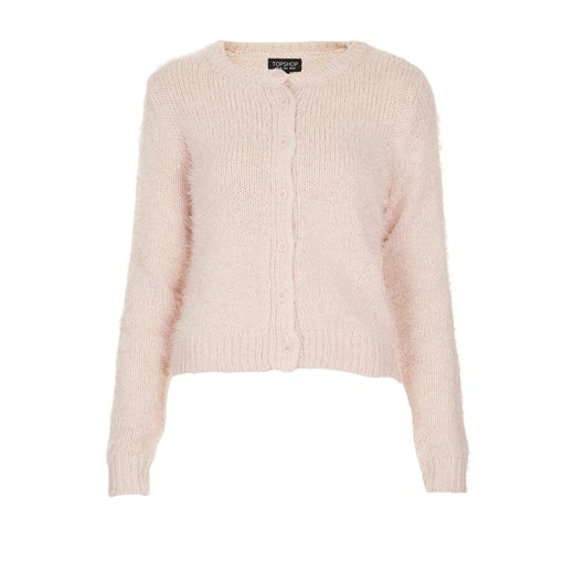 Knitted Fluffy Crew Cardi