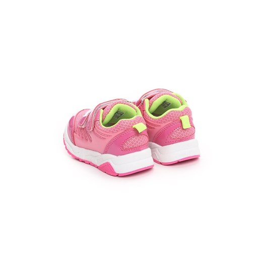 Różowe buty sportowe dziecięce Born2be na rzepy 
