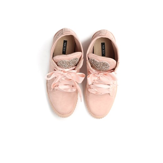 Różowe Sneakersy Feminine