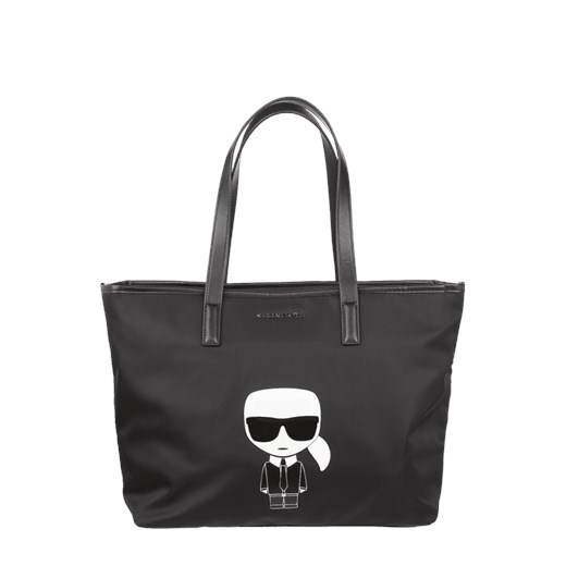 Torba shopper z aplikacją z logo  Karl Lagerfeld One Size Peek&Cloppenburg 