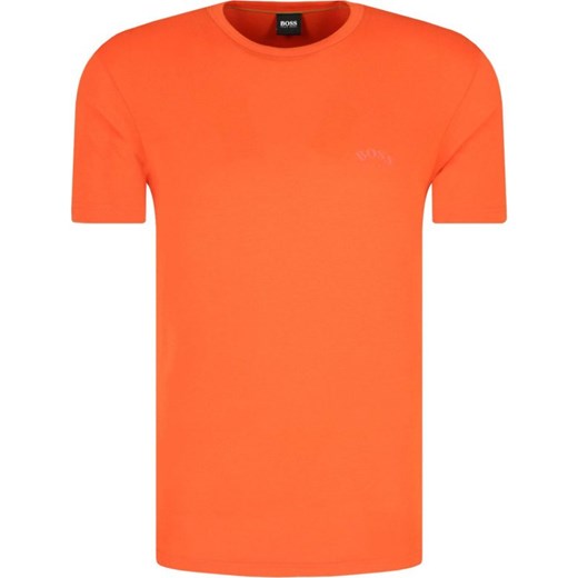 T-shirt męski pomarańczowa Boss Athleisure z krótkim rękawem 