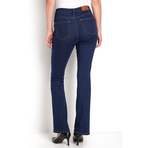 Niebieskie jeansy damskie Cellbes bez wzorów 