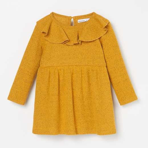 Odzież dla niemowląt Reserved wiosenna żółta dla dziewczynki 