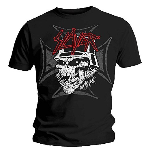 rockoff Trade męski T-shirt Graphic Skull, kolor: czarny