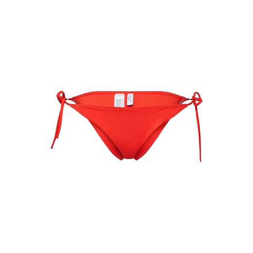 Strój kąpielowy Calvin Klein czerwony casualowy gładki 