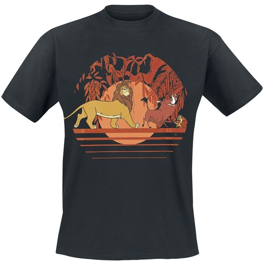 T-shirt męski The Lion King młodzieżowy z krótkim rękawem 