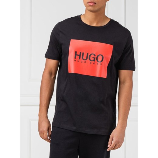 T-shirt męski Hugo Boss jesienny z krótkim rękawem w stylu młodzieżowym 