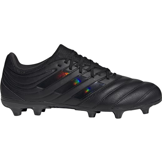 Czarne buty sportowe męskie Adidas copa skórzane sznurowane 