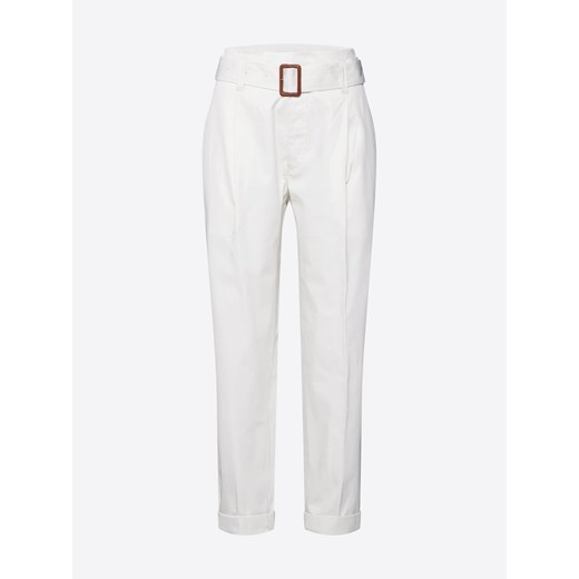 Spodnie damskie Polo Ralph Lauren białe bez wzorów 