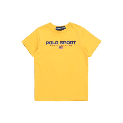 T-shirt chłopięce Polo Ralph Lauren z nadrukami jerseyowy z krótkim rękawem 