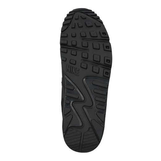 Buty sportowe męskie Nike Sportswear air max 91 czarne jesienne skórzane sznurowane 