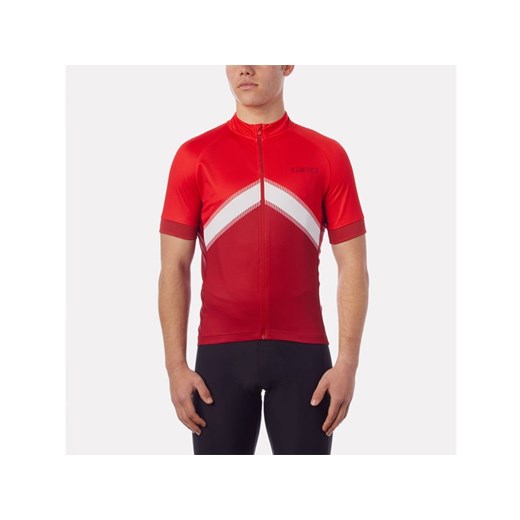 Koszulka sportowa czerwona Giro gładka 