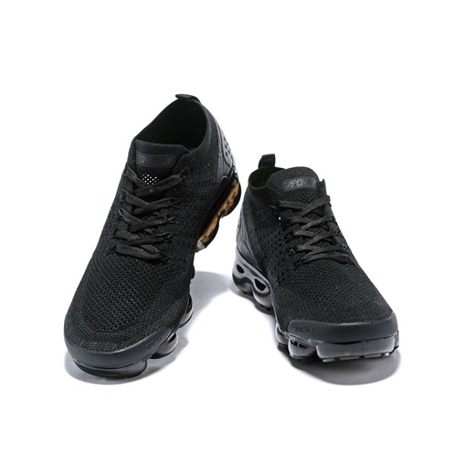Buty sportowe męskie czarne Nike vapormax wiązane 
