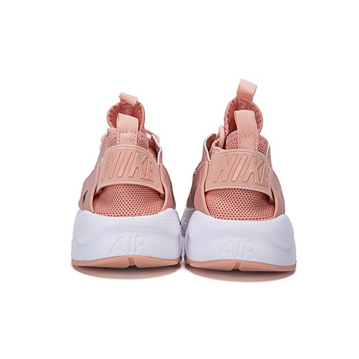 Buty sportowe damskie Nike dla biegaczy huarache różowe bez wzorów casual 