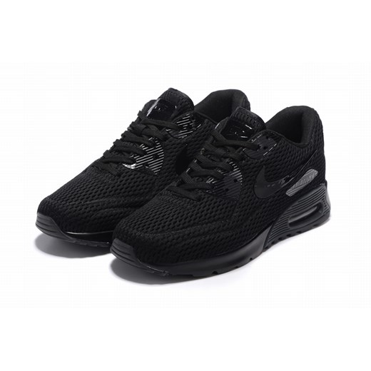 Buty sportowe męskie Nike air max 91 czarne na wiosnę 