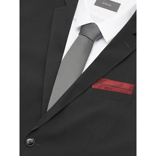 Krawat Reserved szary 
