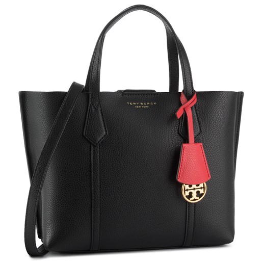 Shopper bag Tory Burch elegancka bez dodatków matowa duża na ramię 