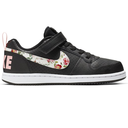 Buty sportowe dziecięce Nike na rzepy w kwiaty 