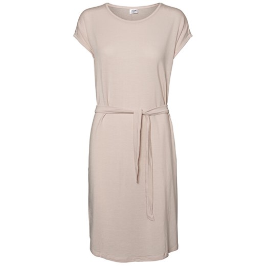 Vero Moda Sukienka damska Ava Plain Ss Knee Dress Vma Sepia Rose (rozmiar XS), BEZPŁATNY ODBIÓR: WROCŁAW! Vero Moda  XS Mall