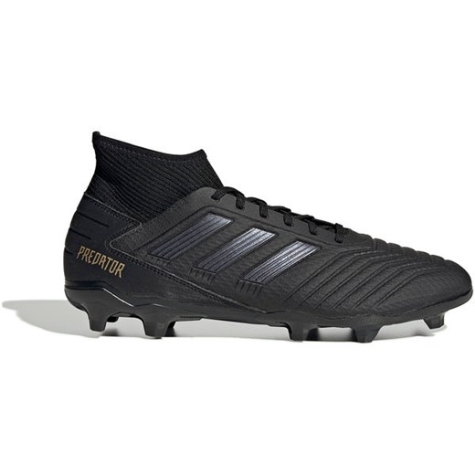 Buty piłkarskie korki Predator 19.3 FG Adidas (core black)  Adidas 44 promocja SPORT-SHOP.pl 