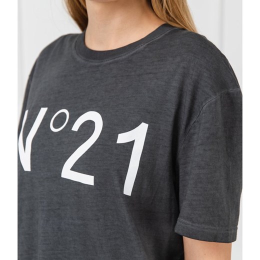 N21 bluzka damska z krótkimi rękawami na wiosnę w stylu młodzieżowym 