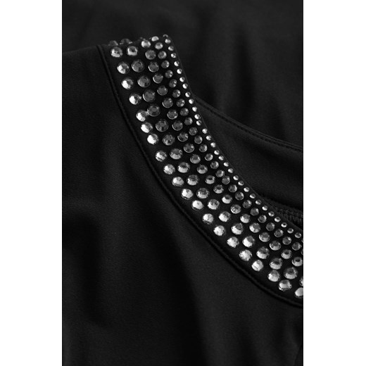 Czarna sukienka ORSAY bez rękawów dopasowana 