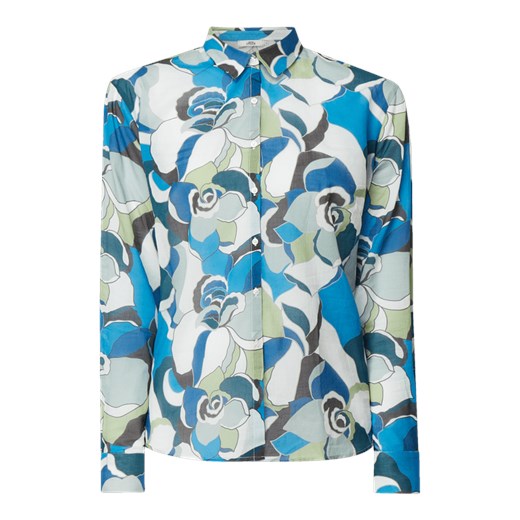 Koszula damska w abstrakcyjne wzory casual bawełniana 