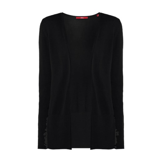 Sweter damski czarny S.oliver Red Label bez wzorów 