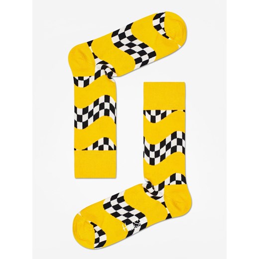 Skarpetki Happy Socks Race (yellow) Happy Socks  41-46 SUPERSKLEP