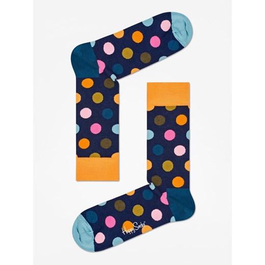 Skarpetki Happy Socks Big Dot (orange/navy/teal)  Happy Socks 36-40 SUPERSKLEP