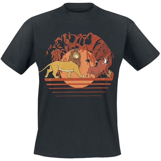 T-shirt męski The Lion King młodzieżowy z krótkim rękawem 