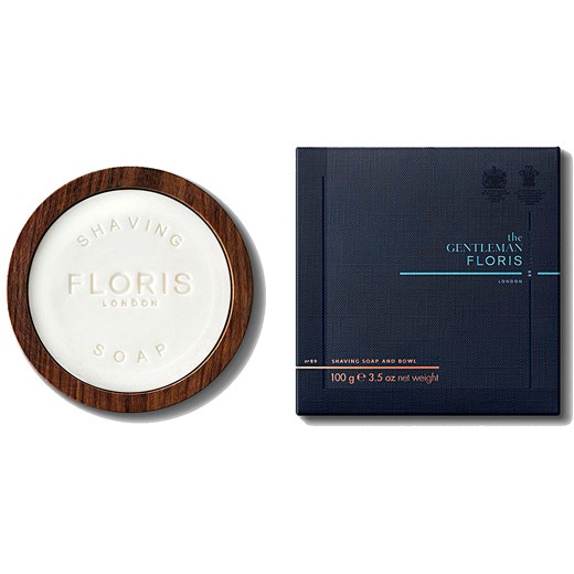 Floris London Kosmetyki Do Golenia dla Mężczyzn, No. 89 - Shaving Soap & Bowl - 100 Gr, 2019, 100 gr
