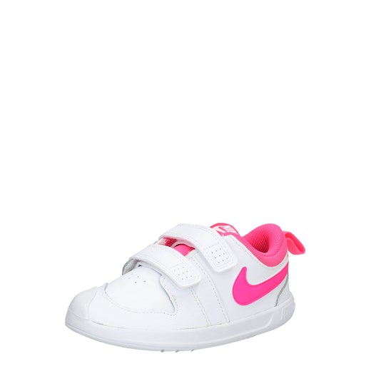 Trampki dziecięce Nike Sportswear bez wzorów białe skórzane 