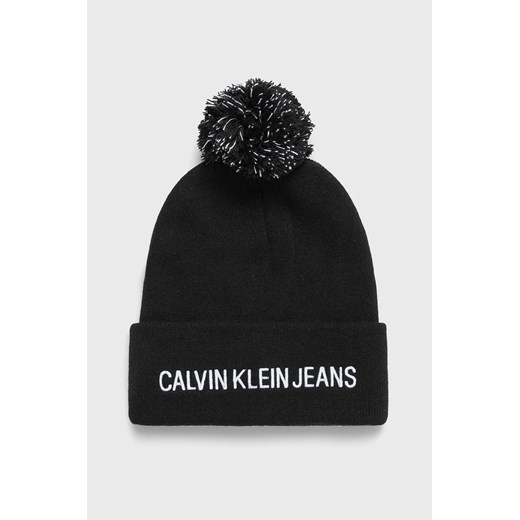 Czapka zimowa damska Calvin Klein czarna 