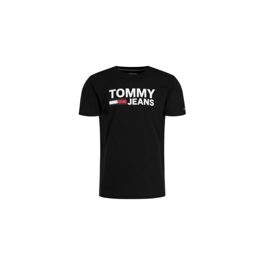 T-shirt męski czarny Tommy Jeans 