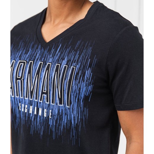 T-shirt męski czarny Armani 