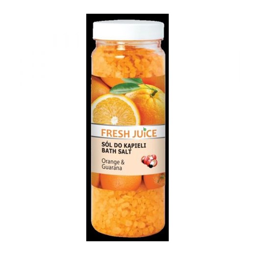 Fresh Juice Sól do kąpieli Orange & Guarana 700 g Fresh Juice   Horex.pl