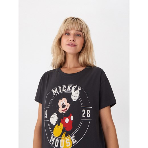 House - T-shirt z nadrukiem Mickey Mouse - Czarny House  M 