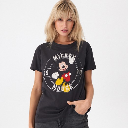 House - T-shirt z nadrukiem Mickey Mouse - Czarny House  M 