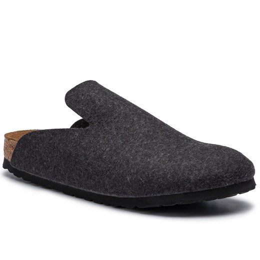 Kapcie BIRKENSTOCK - Davos 1011221 Anthracite Birkenstock  41 eobuwie.pl