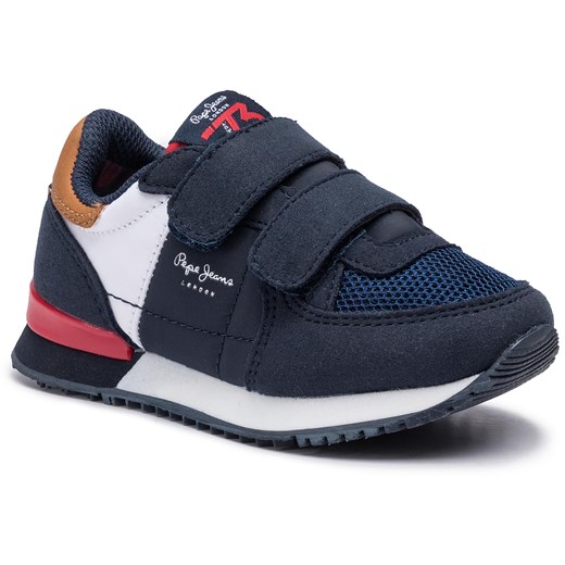 Sneakersy PEPE JEANS - Sydney Basic Aw 19 PBS30421 Navy 595 Pepe Jeans  29 eobuwie.pl