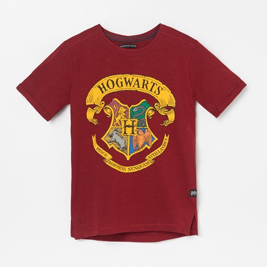 Reserved - T-shirt Harry Potter - Bordowy  Reserved 152 