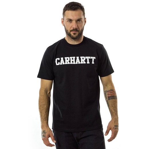 Koszulka męska Carhartt WIP t-shirt College black / white Carhartt Wip  L matshop.pl