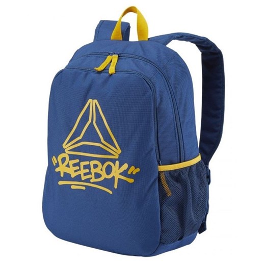 REEBOK wygodny trwały plecak do szkoły na wycieczk Niebieski Reebok   an-sport