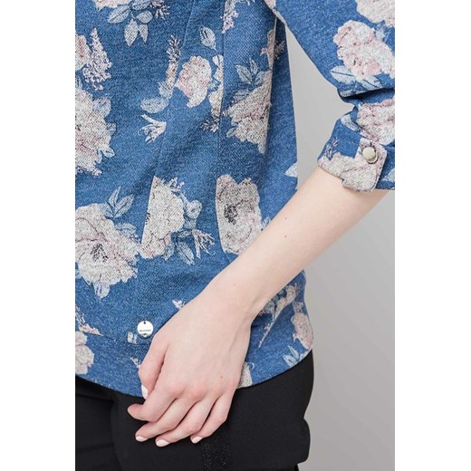 Kwiatowa bluza z mankietami Monnari  S E-Monnari